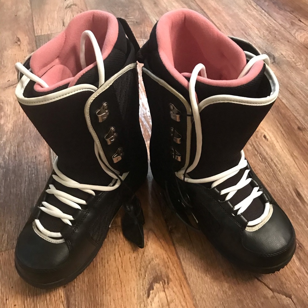 K2 Plush Black/Noir Snowboarding Boots Size 8